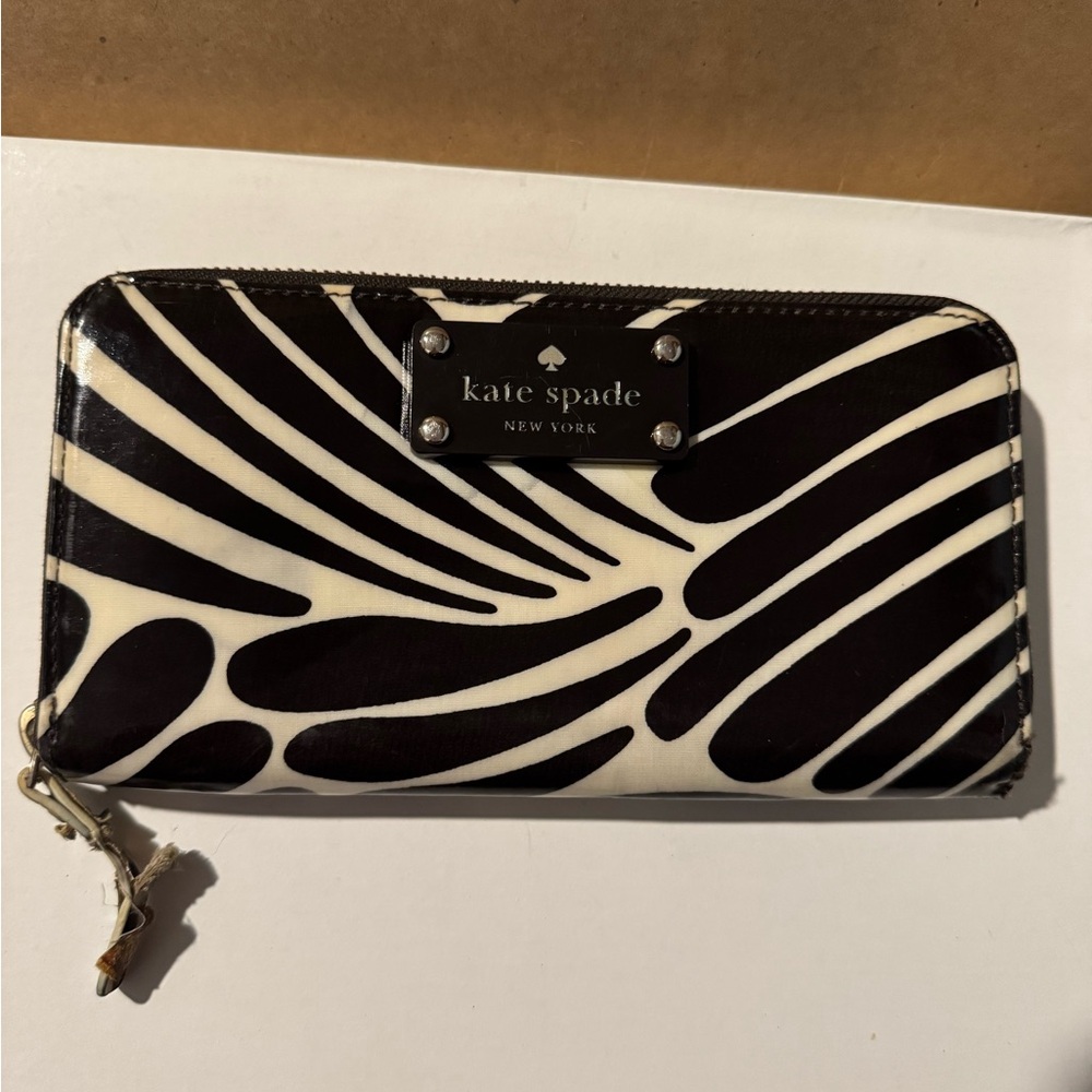 Kate Spade Zebra Print Wallet
